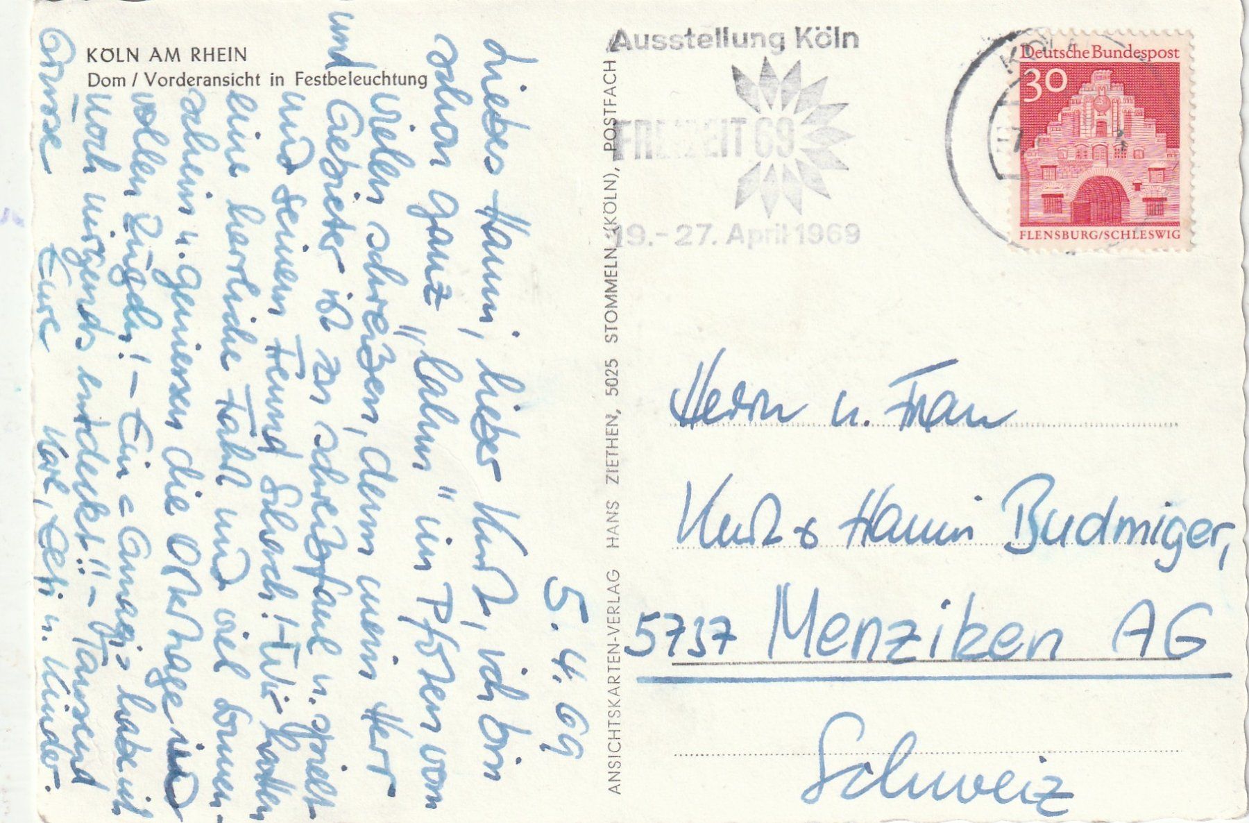 Cartoline postali: Kölner  Dom – Usato da Lumbrein venduto da made02 1