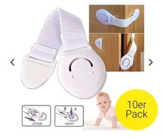 (10er Set) Universal Baby-Kindersicherung