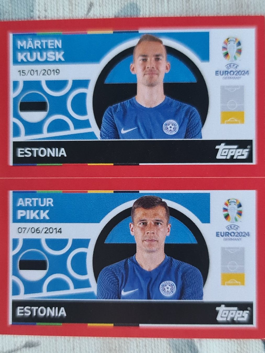 Topps Carte collezionabili: Topps EURO2024 EST 4 EST 5 – Nuovo e nell'imballaggio originale da Dintikon venduto da Prime-shop