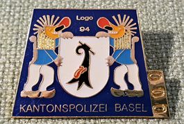 P166 - Pin Logo 1994 Kantonspolizei Basel