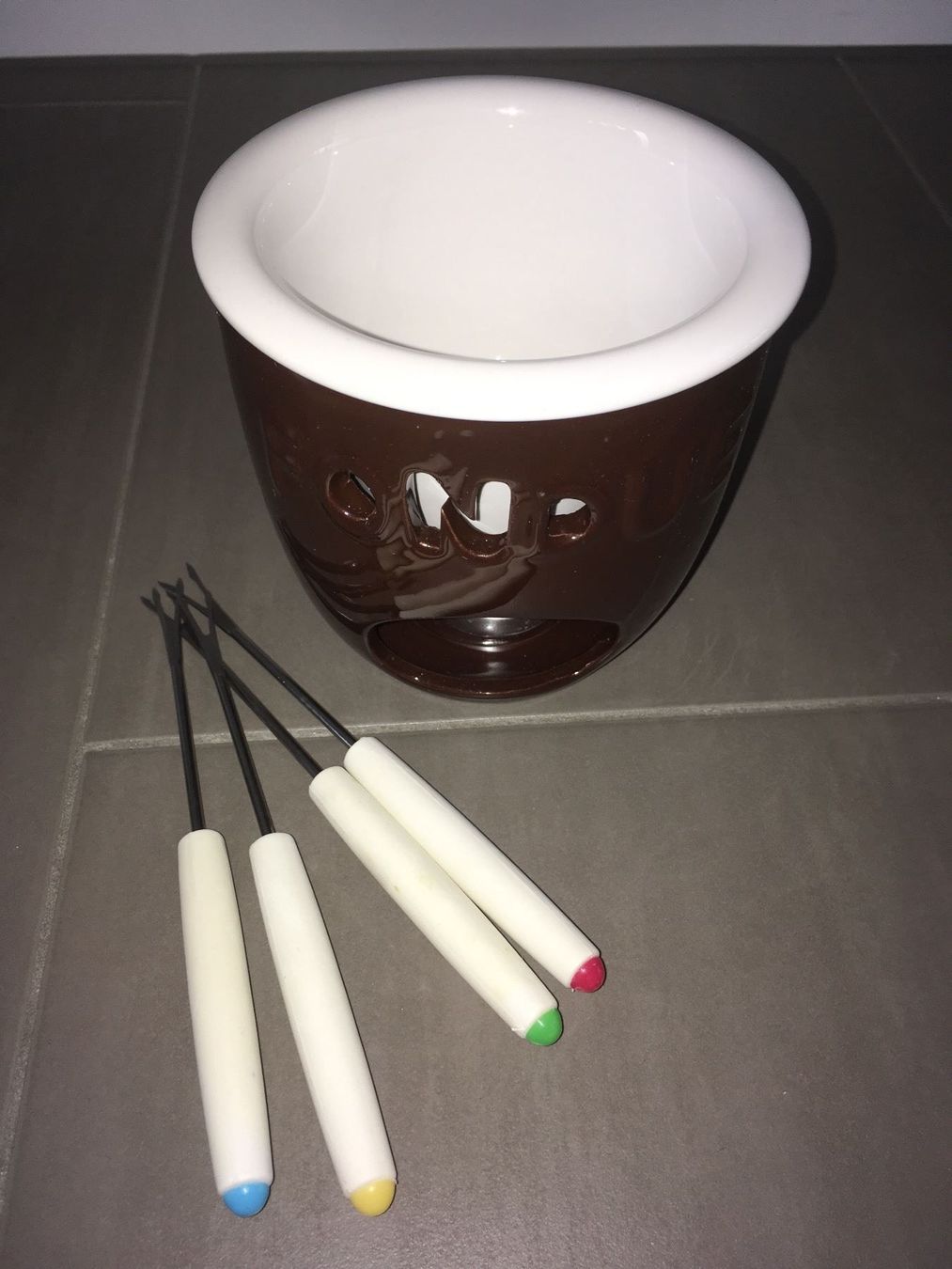 Küchengeräte: Schokoladen Fondu-Set – Gebraucht aus Hinteregg von Carimba90 2