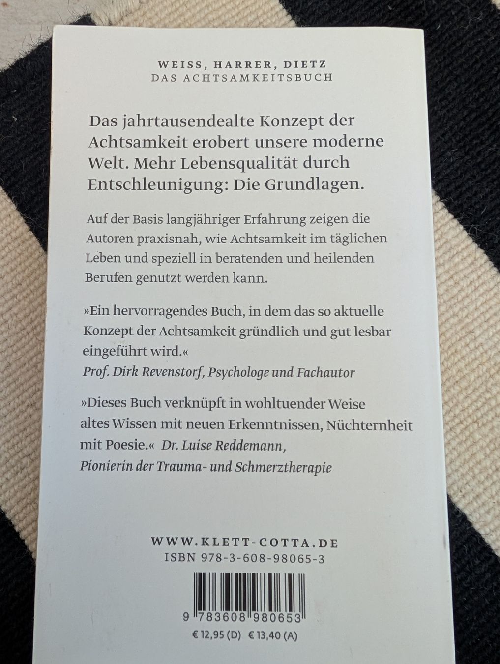 Livres: Das Achtsamkeitsbuch – D'occasion à Oberwil-Lieli par stefim 1