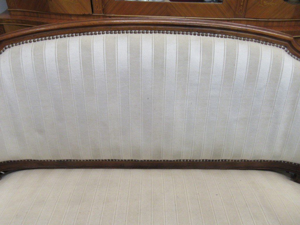 Divani: Freistehendes Sofa mit Stoffbezug. – Usato da Flums venduto da Flumsantik 5