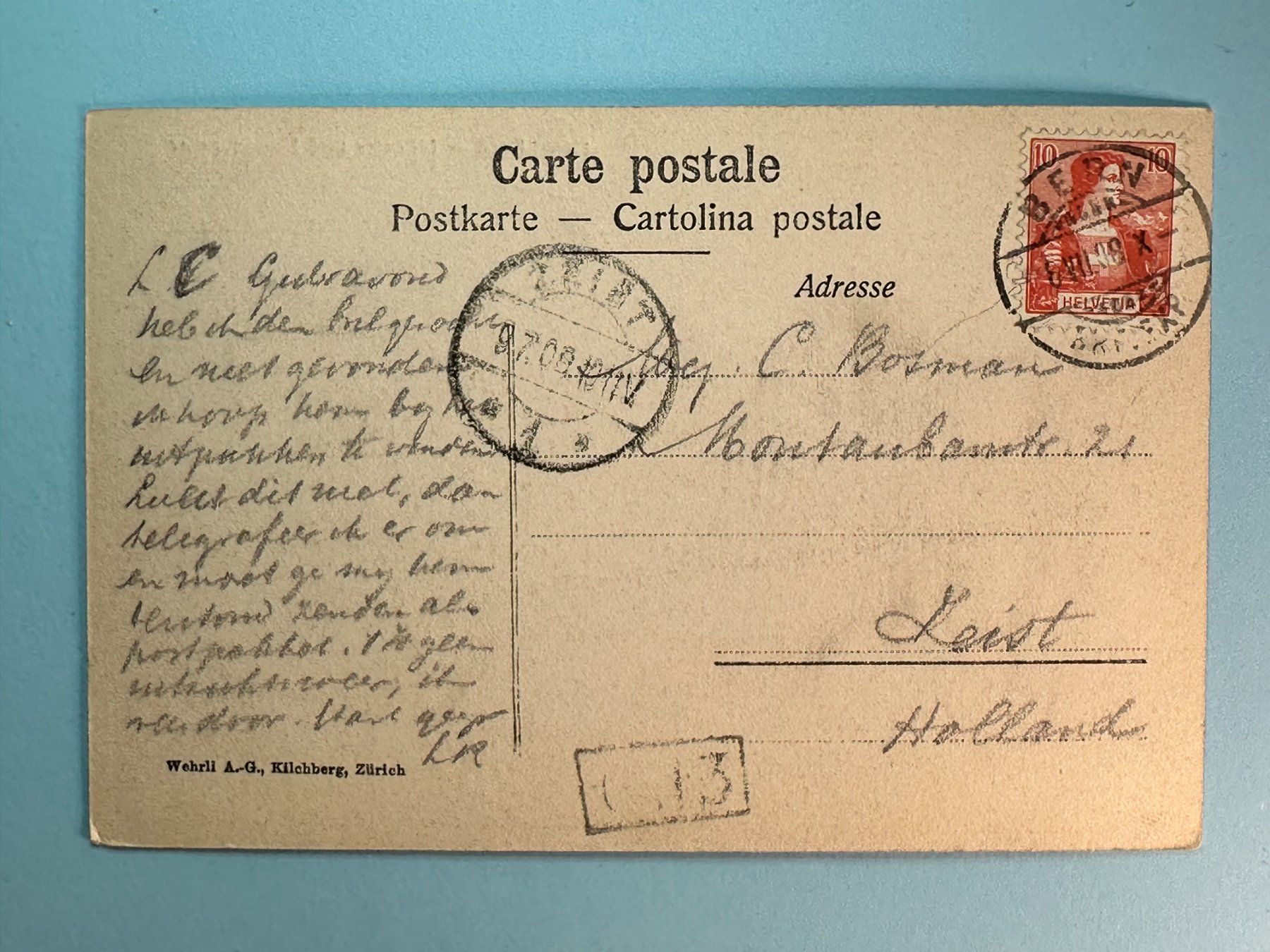 Cartoline postali: Bern - Münster und Mattequartier – Usato da Steg VS venduto da danwer74 1