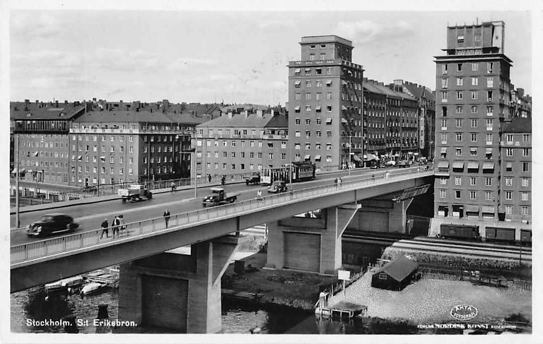 Cartoline postali: EXOTISCHE Ansichtskarten 5x STOCKHOLM 1938 – Usato da Lufingen venduto da TopAnsichtskarten 6