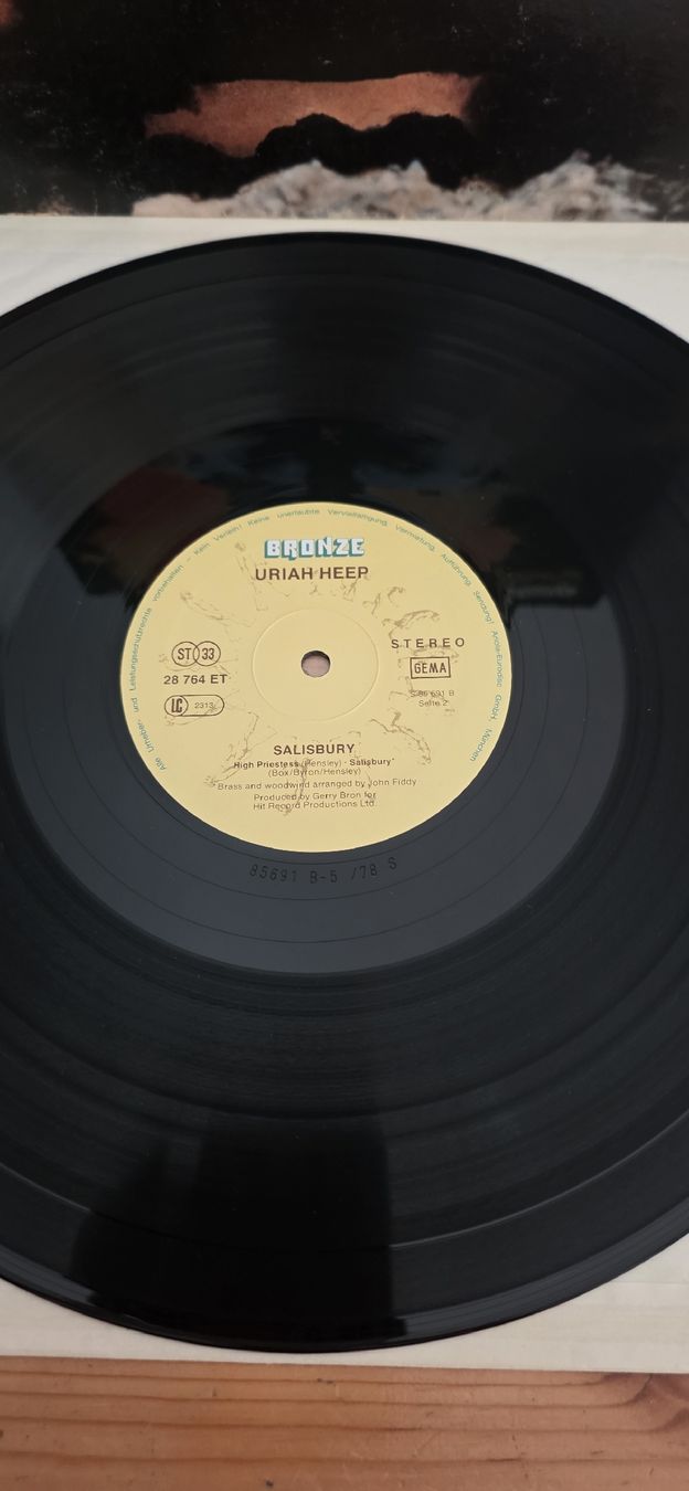 Schallplatten: URIAH HEEP SALISBURY 1977 F,G – Gebraucht aus Yvonand von RF-VINYL 1