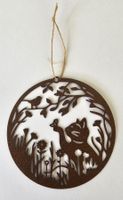 Deko, Katze, Metall Rost, neu