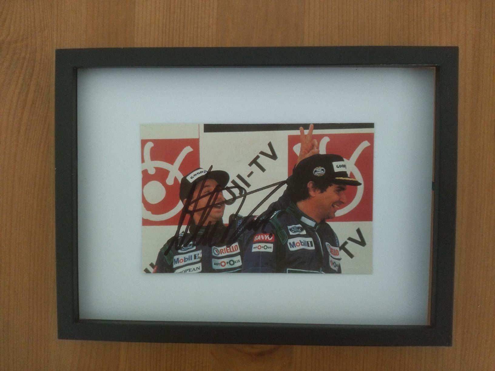 Autografi: Nelson Piquet original Formel 1 Autogramm – Usato da Felben-Wellhausen venduto da bananajoe8474