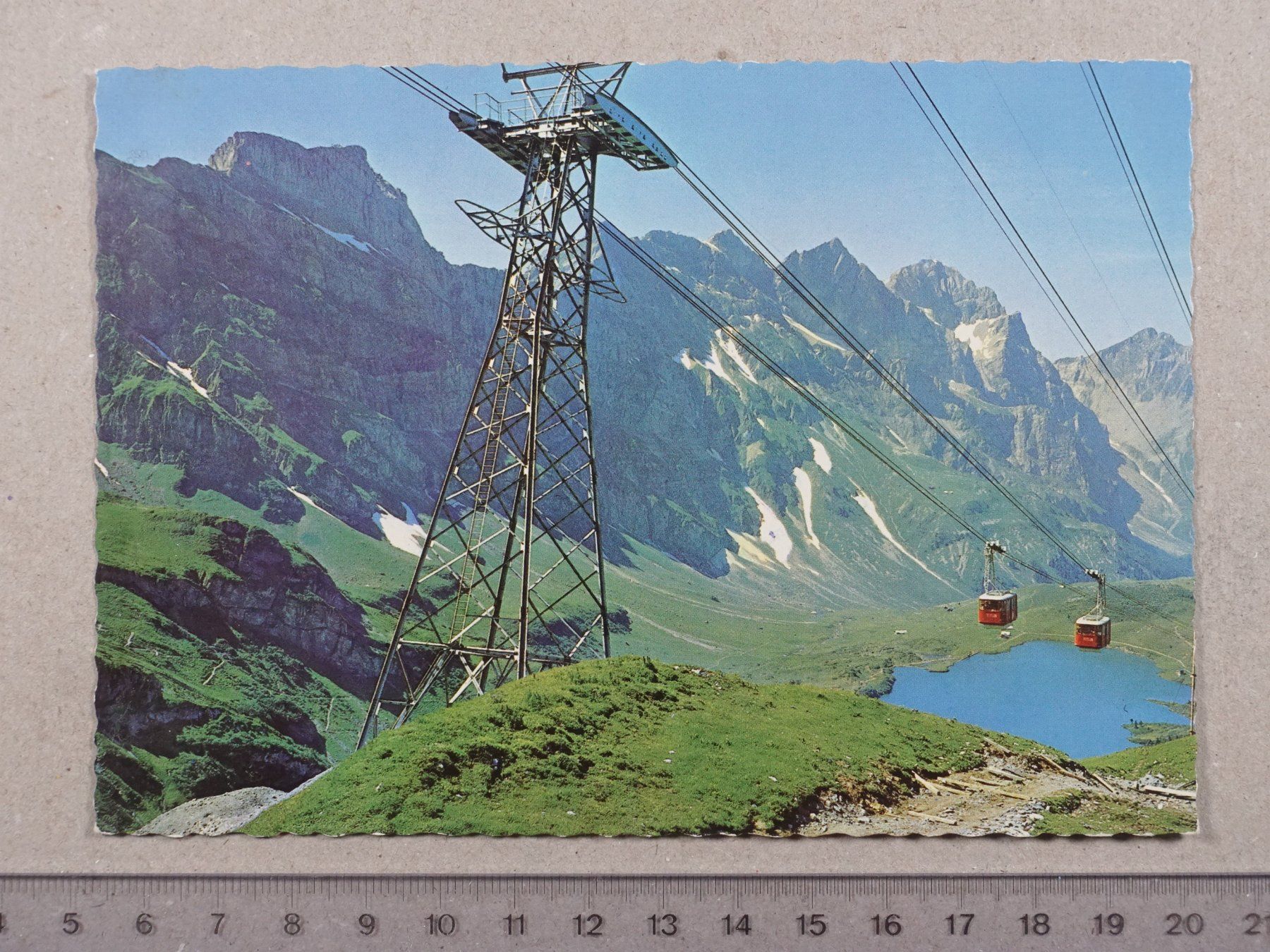 Cartoline postali: Engelberg - Trübsee, Luftseilbahn – Usato da Lenzburg venduto da fh1