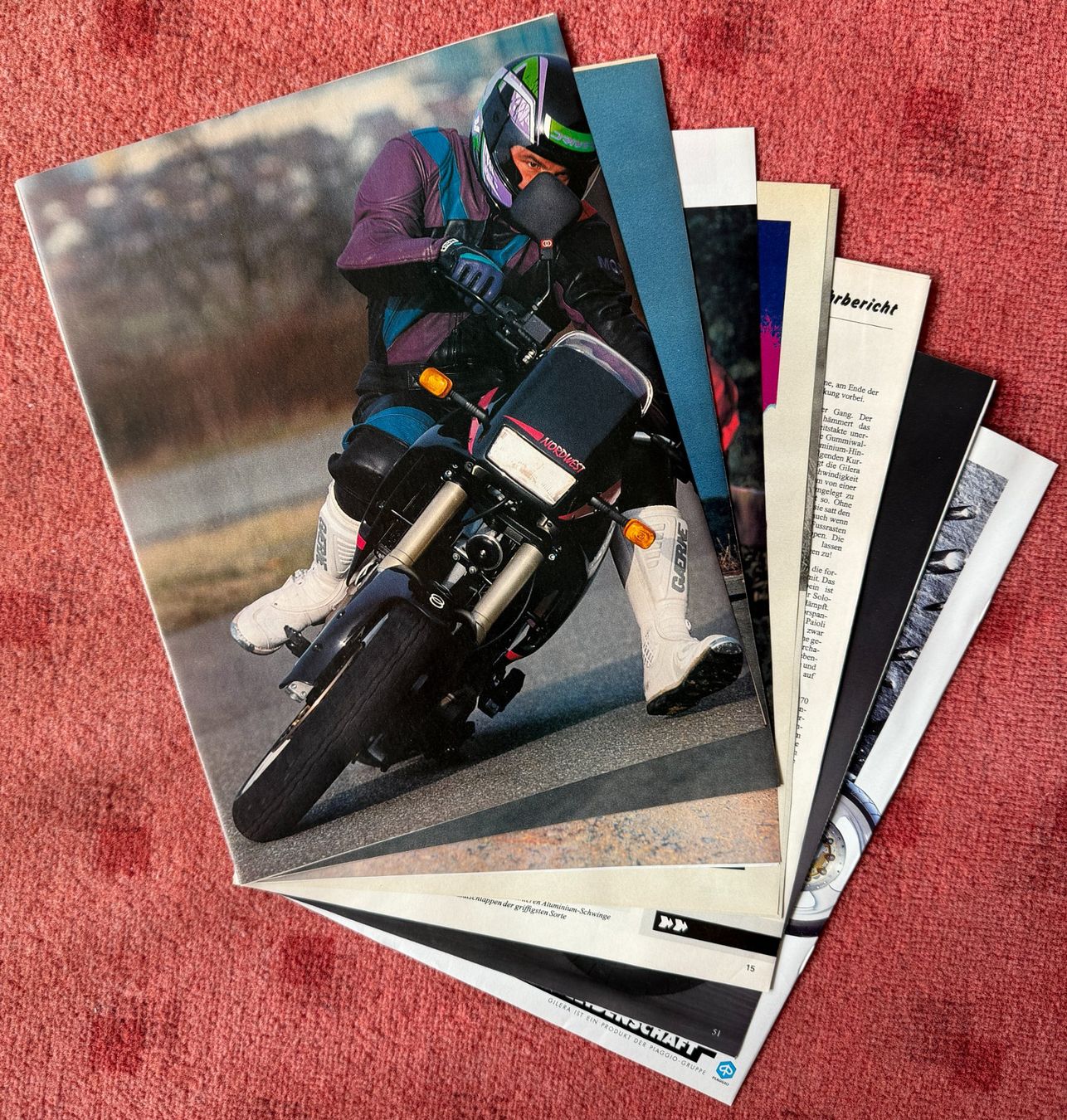 Gilera Documenti: Gilera Nordwest , Prospekte , Testberichte – Usato da Ittigen venduto da Lalilala4 4