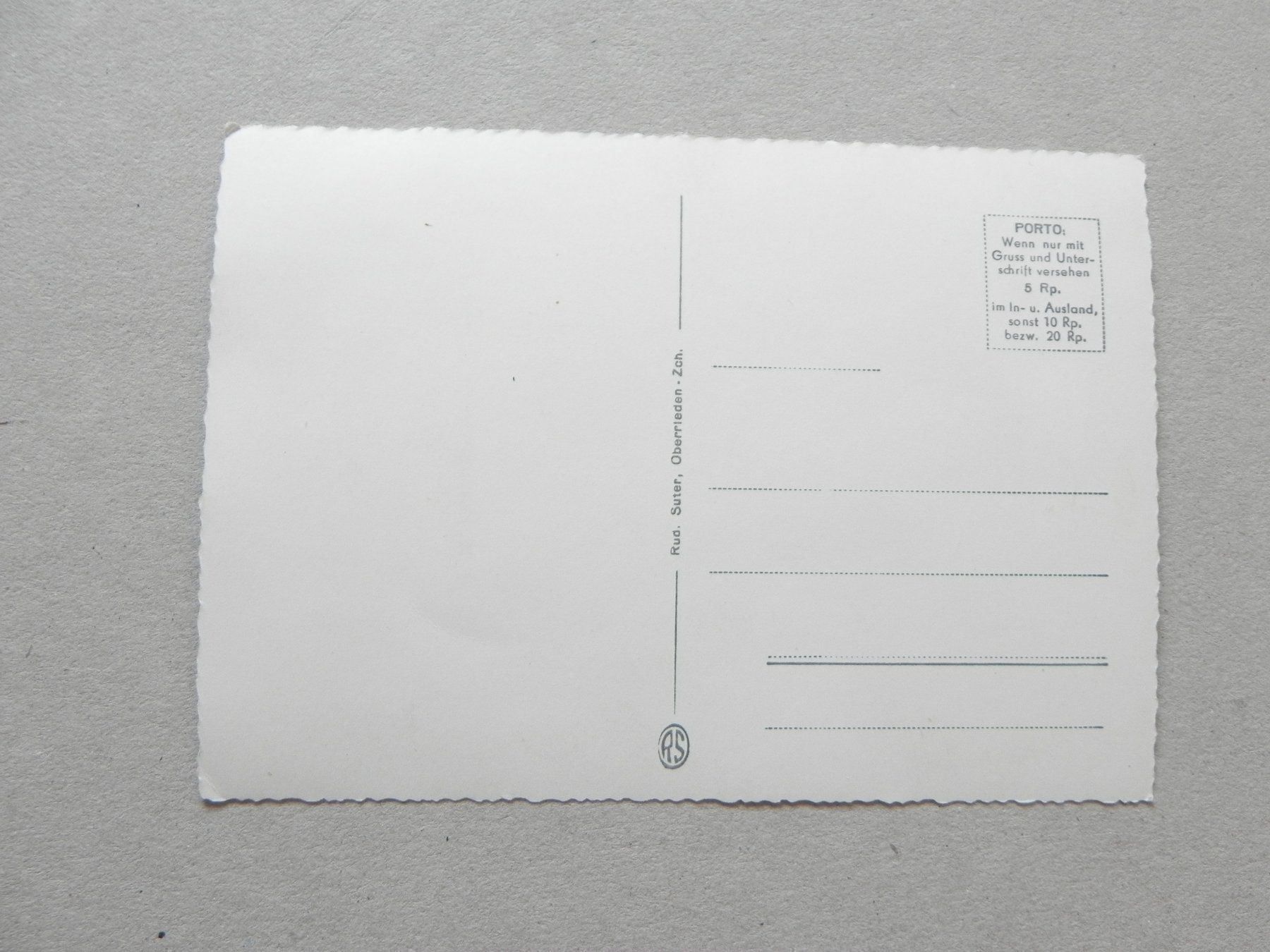 Cartoline postali: Ansichtskarte Karte Obfelden ZH 1950 – Usato da Siebnen venduto da krimsie 1
