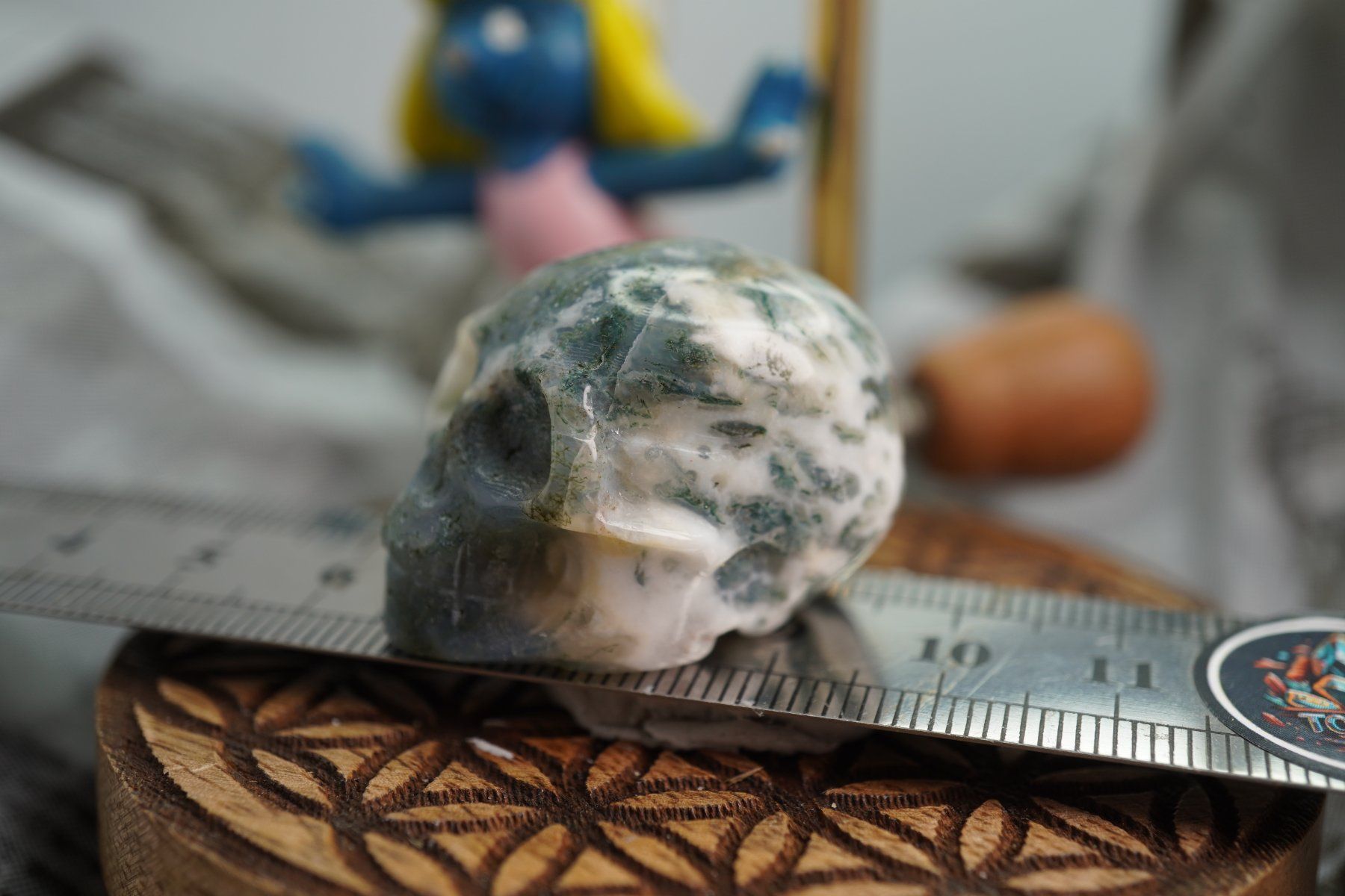 Minerali & Pietre curative: Baum Jaspis       Skull     ab  1.-     Räumung – Nuovo e nell'imballaggio originale da Eschenbach SG venduto da topstone 2