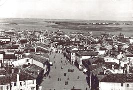 Burano (Venezia), Via Galuppi, circolata 1952