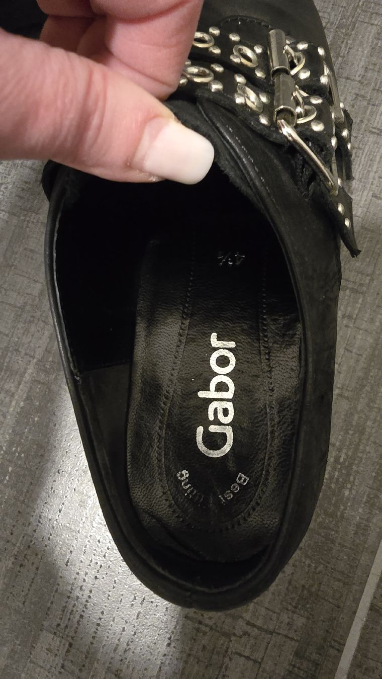 Gabor Scarpe da donna: Gabor Halbschuhe, Echtleder, Gr. 4.5 (37.5)! – Usato da Sulgen venduto da Micelli92 1