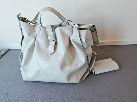 Freitag Tasche Reference Line hellgrau