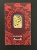 Goldbarren 5 g Pamp Swiss Made
