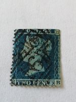 Two Pence Blue 1855 