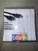 Neues HDMI High Speed Kabel mit Ethernet, 1m, Schwarz