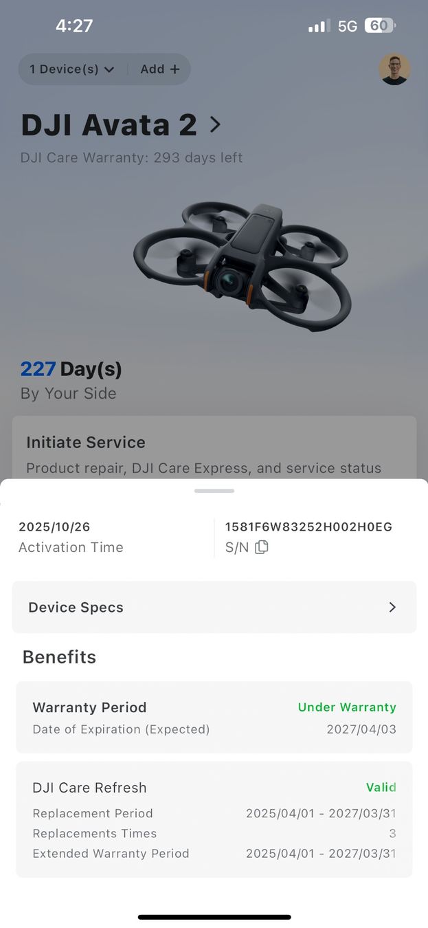 DJI Modellismo RC: Dji avata 2 – Usato da Glattbrugg venduto da nha_77pp 4