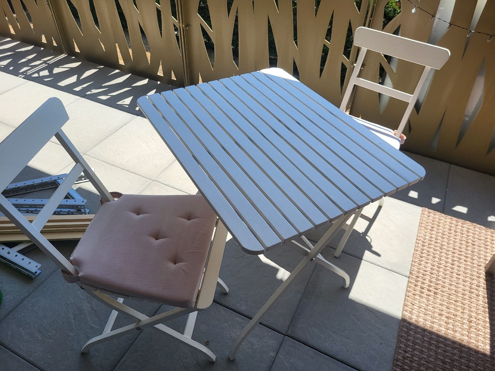 Tavoli: Gartentisch und 2 Stühle – Usato da Staufen venduto da wasauimmer