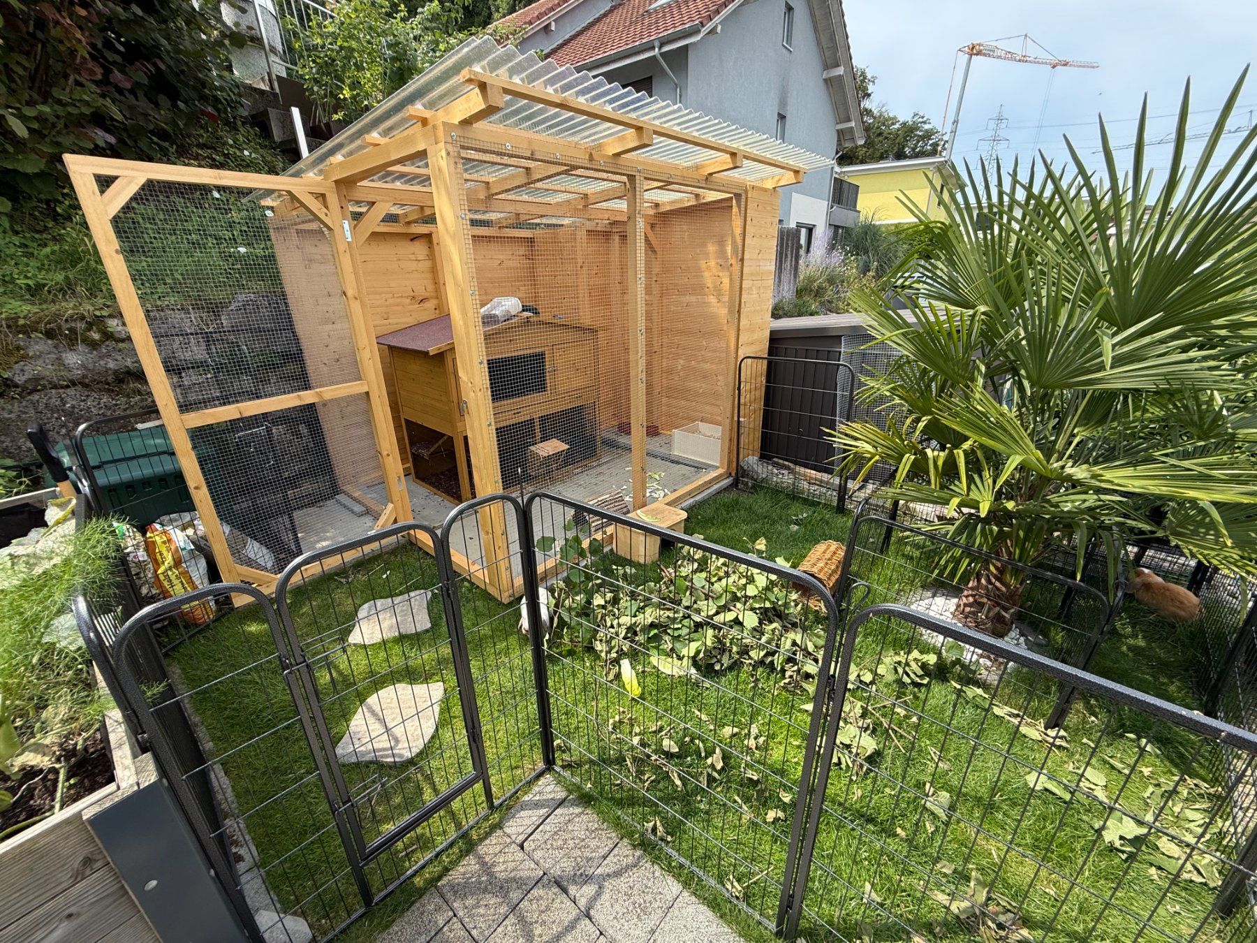 Gabbie, trasporto & Sicurezza: Kleintiergehege Eigenbau gebraucht – Usato da Eiken venduto da Rock_shox 1