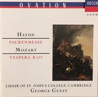 Haydn - Paukenmesse / Mozart - Vespers K339