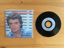 Single 7’’- Michel Sardou / En chantant