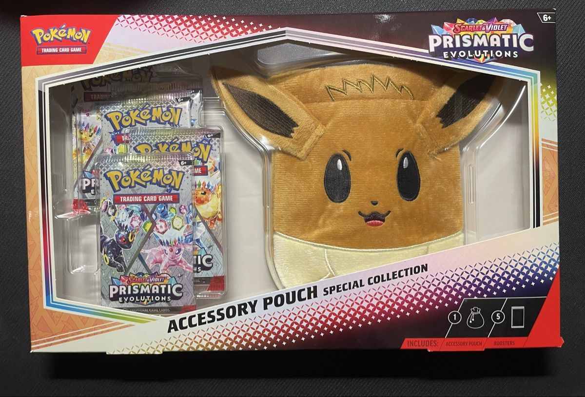 Pokémon Sammelbilder & Trading cards: Pokemon Prismatic Evolutions Pouch Collection EN – Neu und originalverpackt aus Wallisellen von Optimalex 1