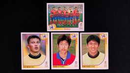 Panini WM 2002 - Mini lot Corée du Sud - Park Ji-Sung Rookie