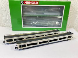 Arnold HN4351 2er Set Autotransportwagen, RENFE
