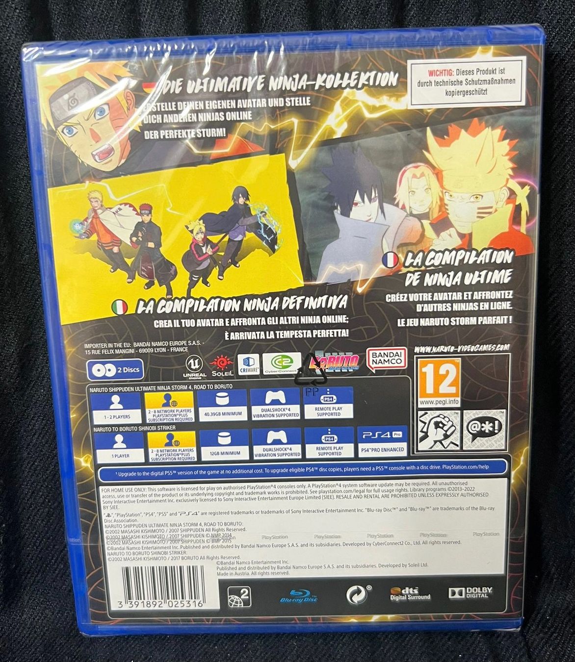 Sony Giochi: NARUTO SHIPPUDEN & SHINOBI PS4 SEALED! – Nuovo e nell'imballaggio originale da Opfikon venduto da Luis144 1