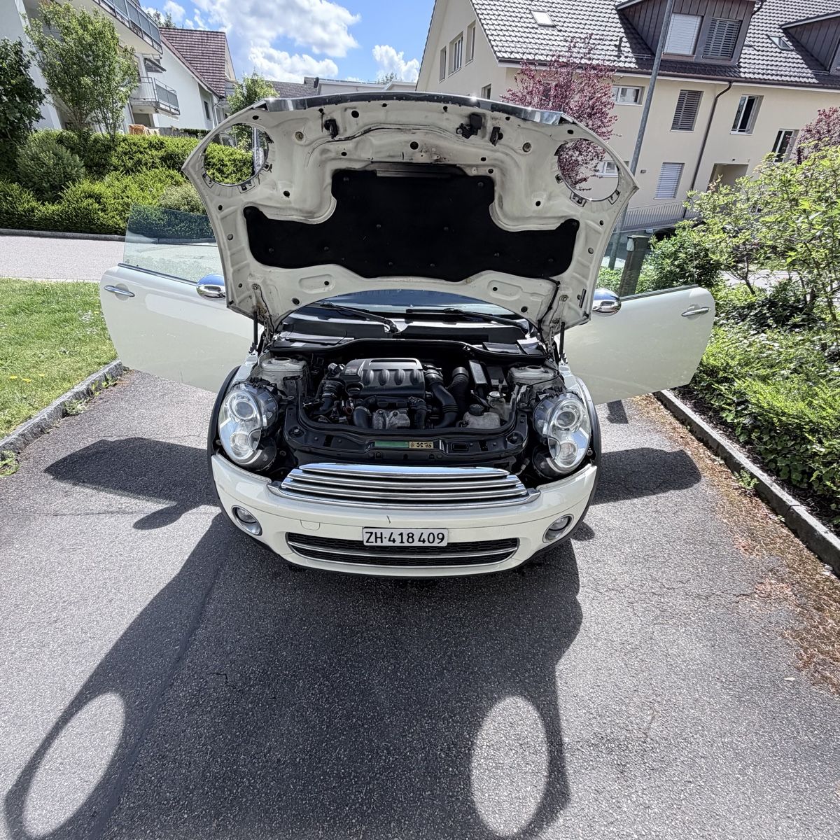 Mini Automobili: Mini Cooper D Weiss mit Leder gute Zustand – Usato da Gossau ZH venduto da 3dpl.ch 4