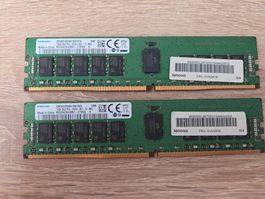 32Gb DDR4 Samsung ECC Server RAM (2x16) 2666V - PC