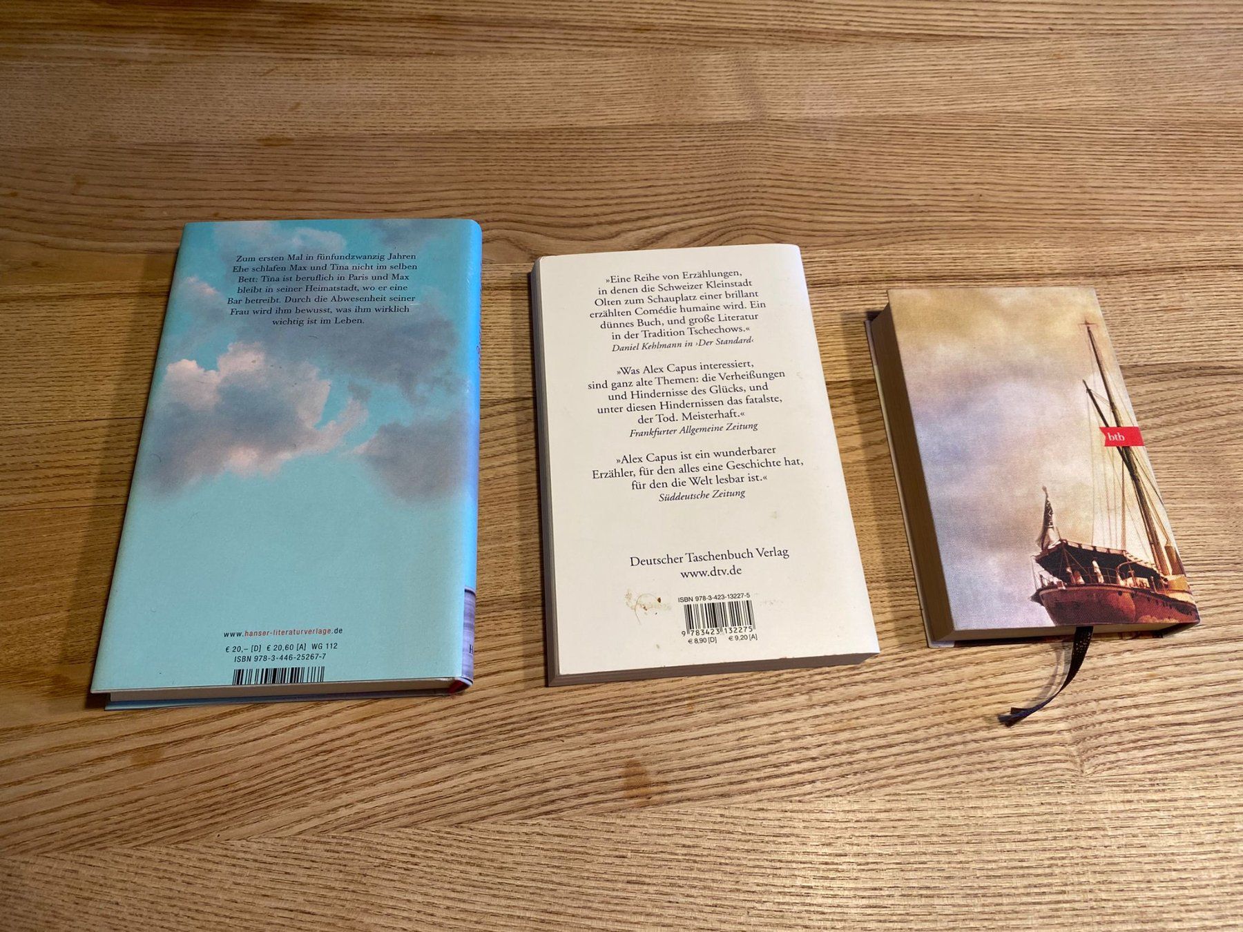 Libri: 3 Bücher von Alex Capus – Usato da Röschenz venduto da Tashroal 1