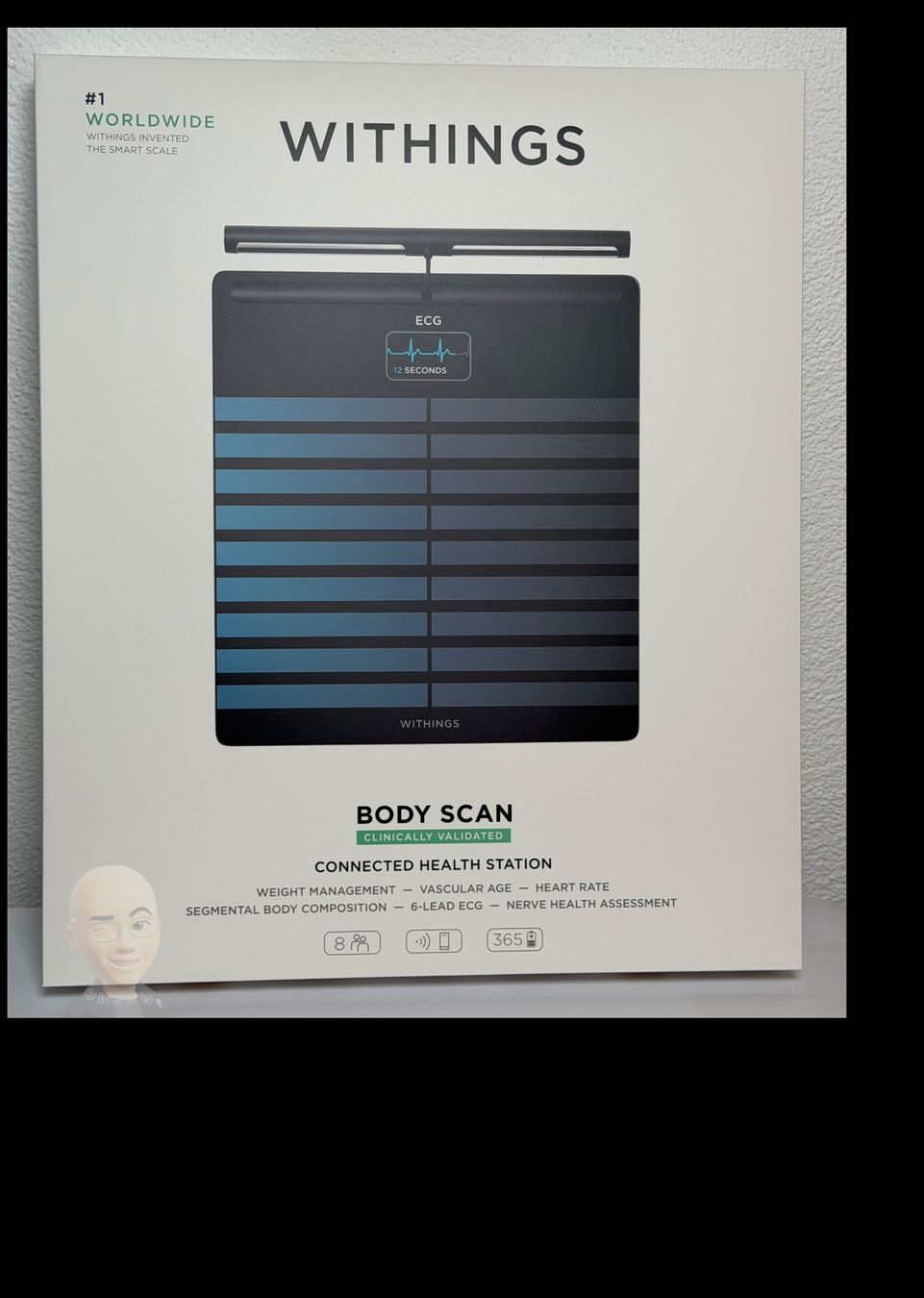 Withings Bilance pesapersone: Withings Body Scan Smart Waage – Usato da Istighofen venduto da Waswo