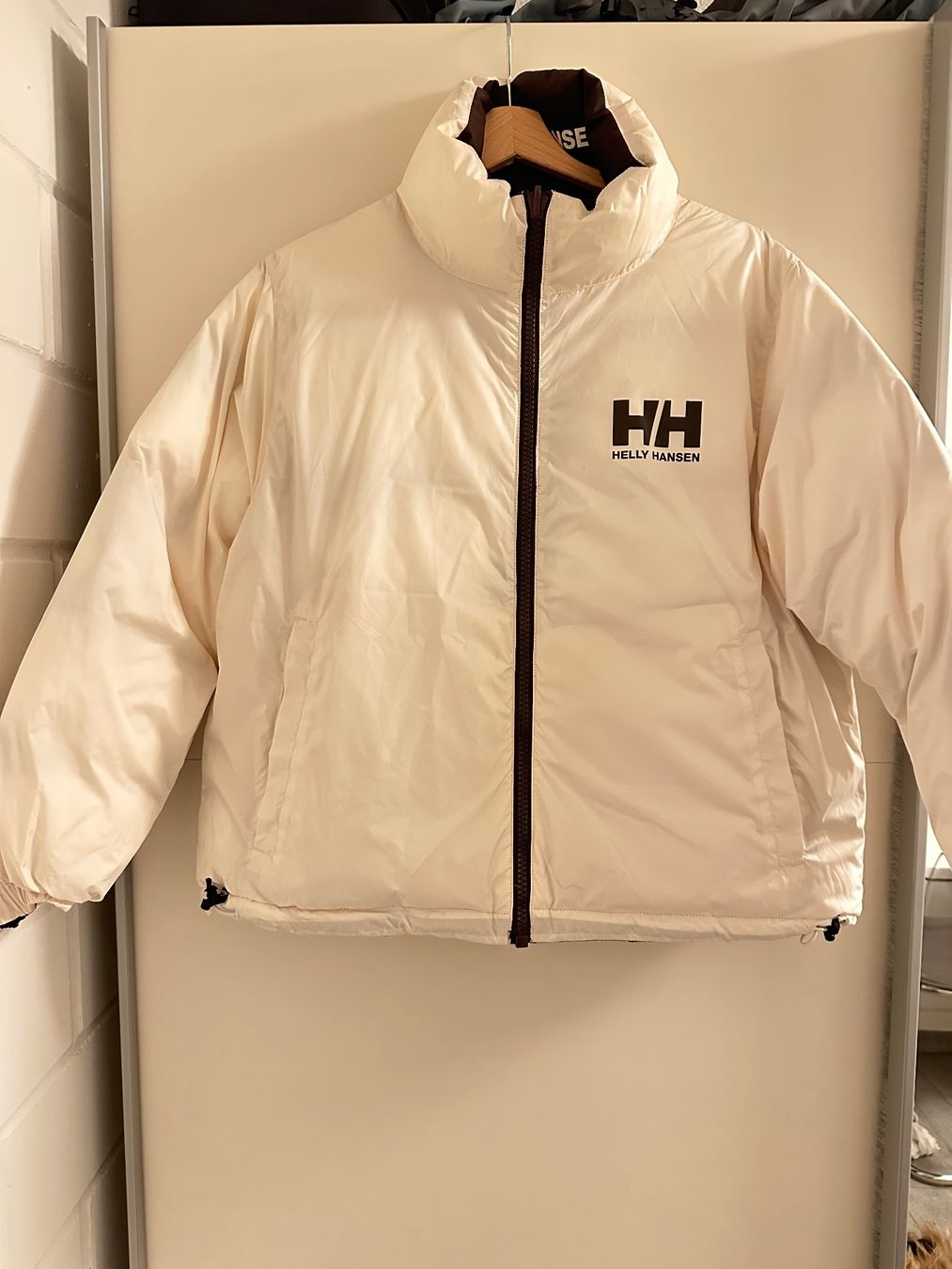 Helly Hansen Giacche: Helly Hansen Jacke braun/weiss M – Usato da Biel-Benken BL venduto da doefi26 3