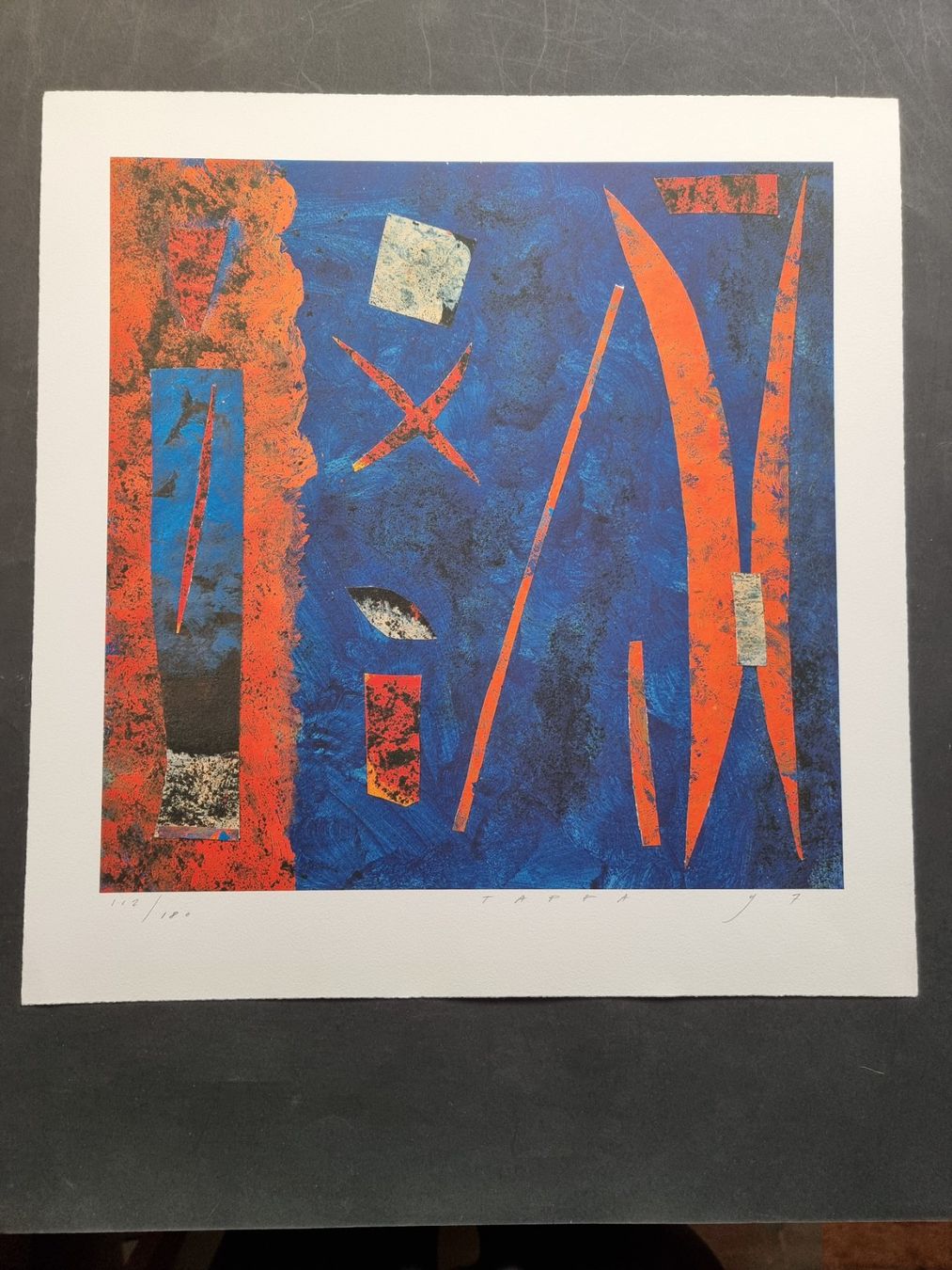 Grafiken & Lithographien: SERGIO TAPPA SERIGRAPHIE SIGNIERT NUMMERIERT – Gebraucht aus Gersau von kunst-online