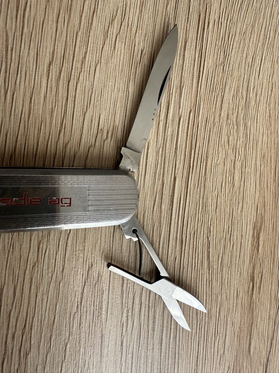 Taschenmesser: Multitool / Sackmesser „Schedle AG“ – mit Schere – Gebraucht aus Wettingen von Ni_la_lo 4