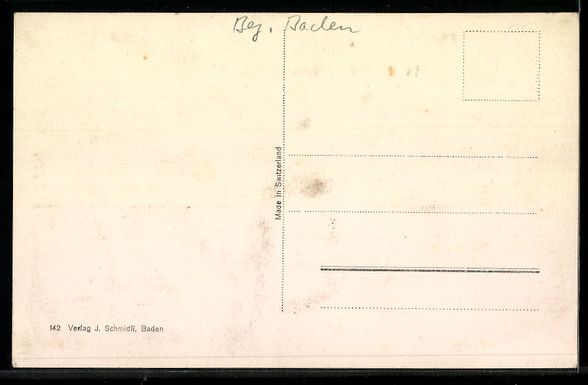 Cartoline postali: Nussbaumen /AG, Teilansicht mit Strassen – Usato da Berlin venduto da bartko-reher 1