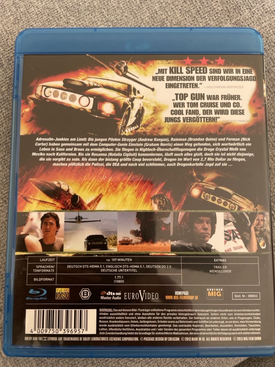 Tutti i DVDs: Kill Speed – Usato da Moosseedorf venduto da Mojash3 1