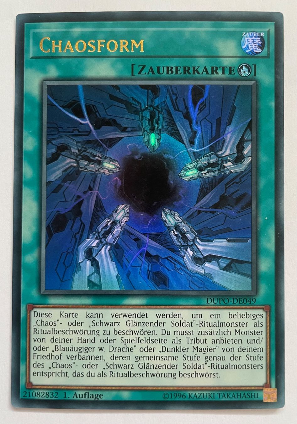Yugioh Sammelbilder & Trading cards: YuGiOh Chaosform – Gebraucht aus Altstätten SG von ChangeMaker