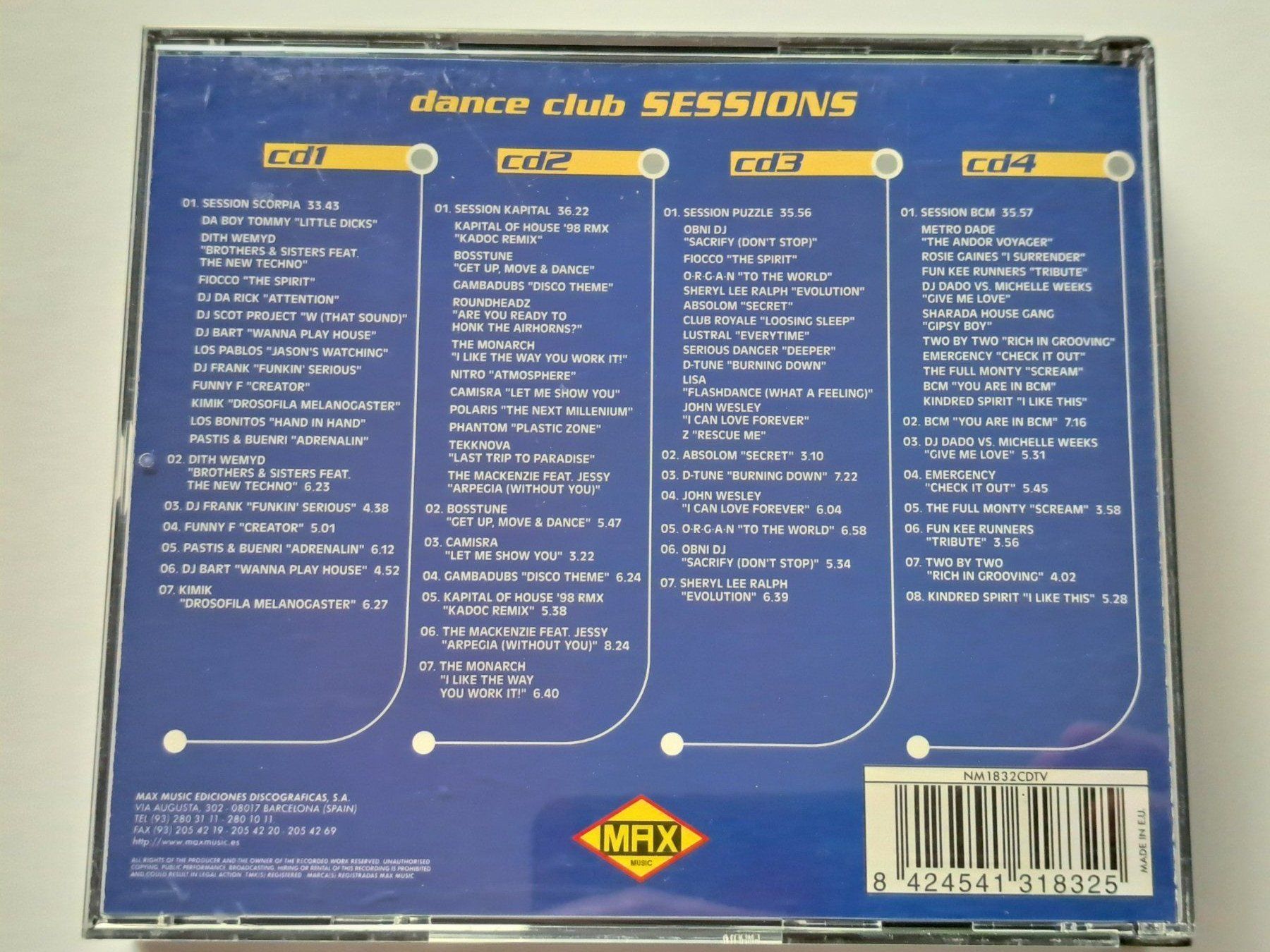CDs: Cd Coffret 4 cds Club Dance Sessions – Gebraucht aus Pully von bro_n52j 3