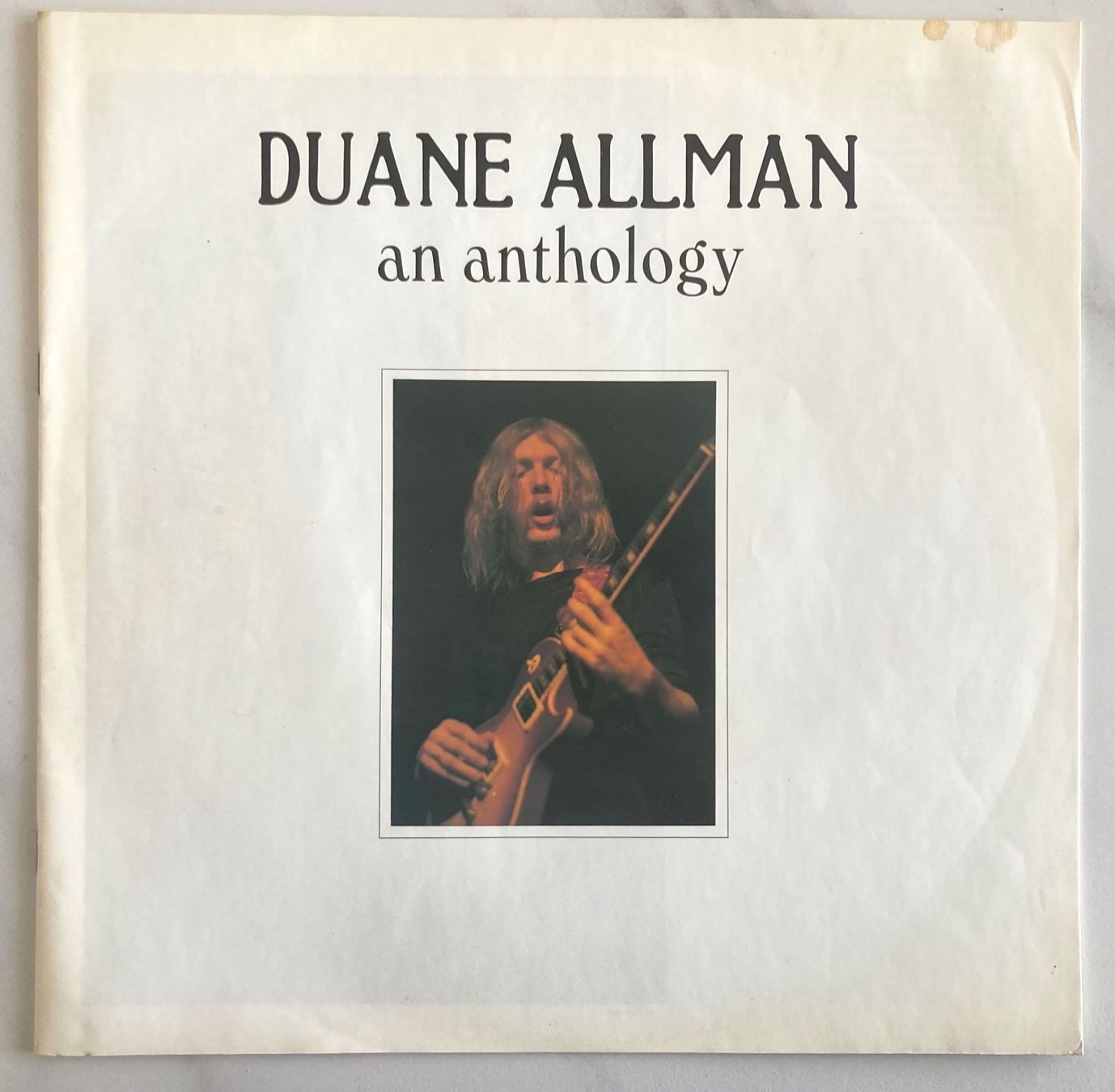 Dischi in vinile: DUANE ALLMAN - AN ANTHOLOGY – Usato da Poliez-Pittet venduto da Newtown-Records 2