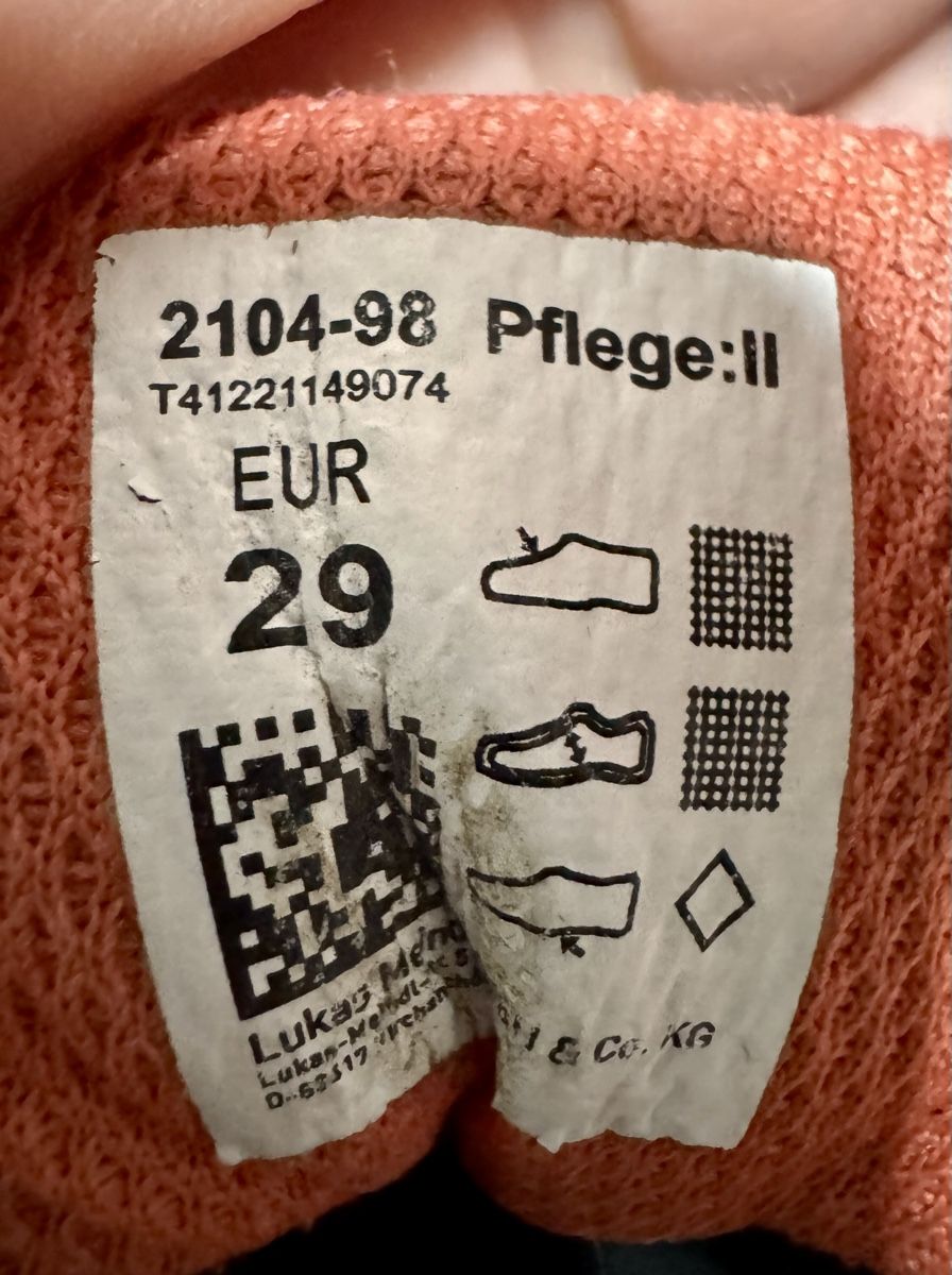 Meindl Scarpe per ragazze: Kinder Trekkingschuhe MEINDL lila Grösse 29 Gore-Tex – Usato da Schaffhausen venduto da vic_k988 3