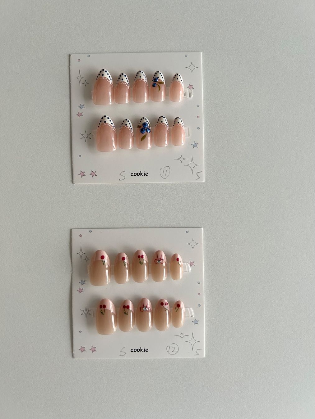 Unghie finte: Press-on nail  - New - size S – Nuovo (secondo la descrizione) da Basel venduto da lau_982w 3
