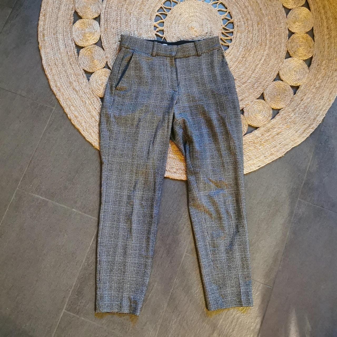 H&M Pantaloni: H&M Slacks Anzug Hose Grau Kariert – Nuovo (secondo la descrizione) da Ringgenberg BE venduto da Vinyl.Love 3