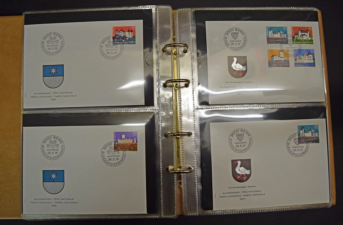 Tutti i francobolli: 60 Pro Patria FDC in Ordner – Nuovo (secondo la descrizione) da Grabs venduto da Fadenquarz 2