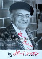 Henry Vahl (1897-1977) Schauspieler - sign. Foto