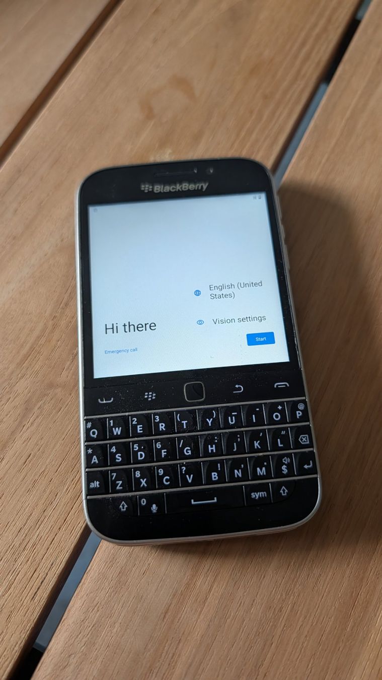 Blackberry Telefoni cellulari / Smartphones: Zinwa Q25 Pro - Blackberry mit Android 16 – Usato da Adligenswil venduto da LaLaLand