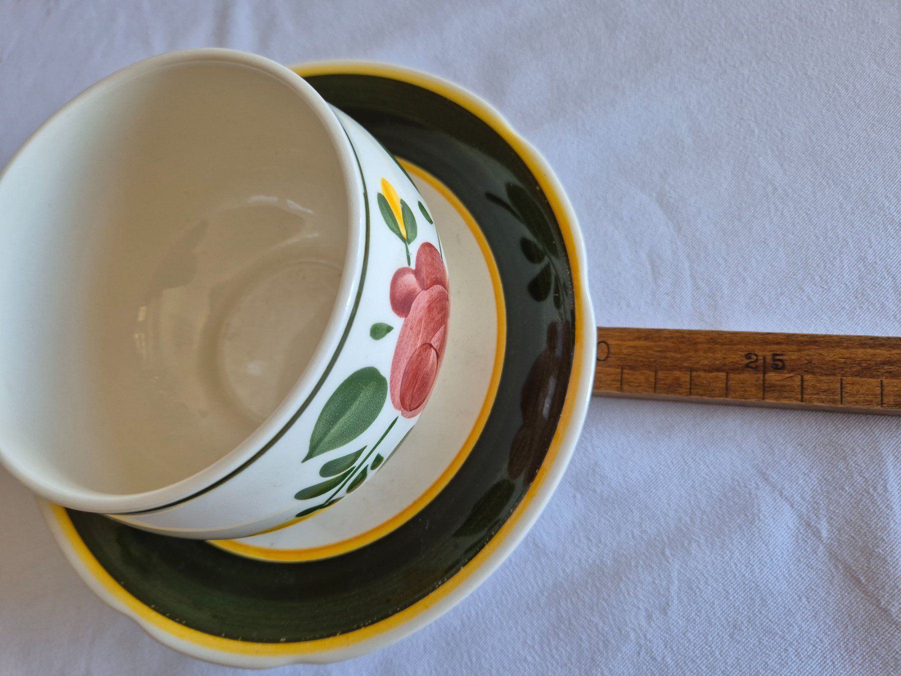 Villeroy & Boch Schalen: Sauciere mit Unterteller  Bauernblume  W & Boch – Gebraucht aus Bern von aronari 4